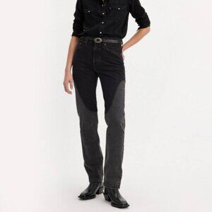 NWT LEVI'S | 501 Original Chaps Straight Leg Denim Jeans | Sz. 24W x 30L